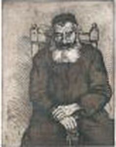 Old Jew by Hermann Struck