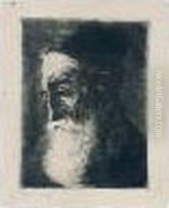 Portrait Of An Old Jew by Hermann Struck