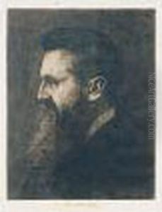 Portrait Of Theodor Herzl Portrait Of Theodor Herzl