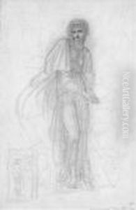 Study Of Figure And A Subsidiary Study Of A Figure