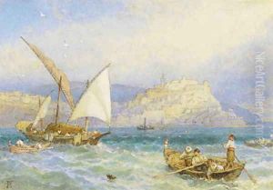 Ibiza, Spain by Myles Birket Foster