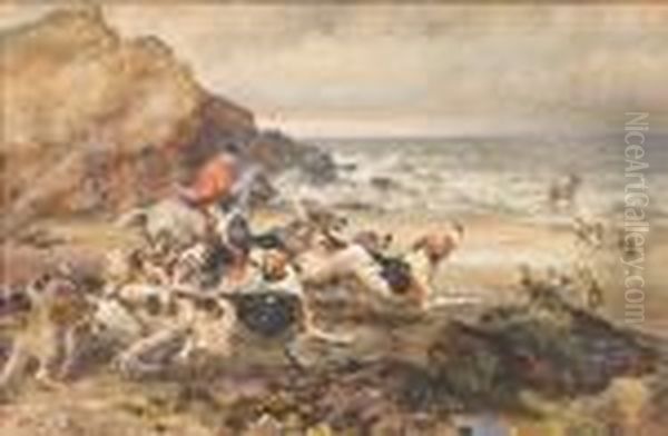 Driven To The Sea At Watchet, Somerset - view 1