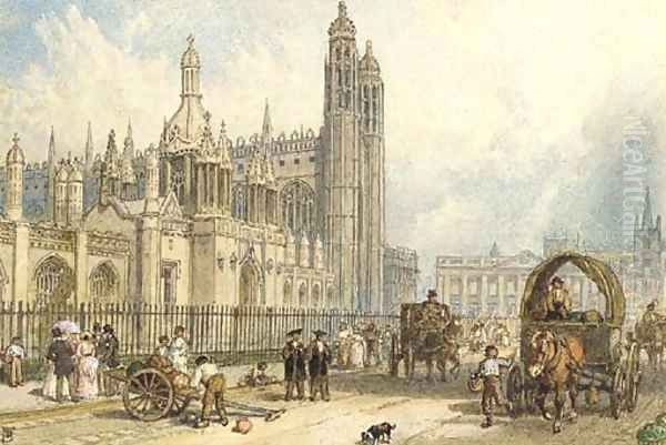 King's College, Cambridge - view 1