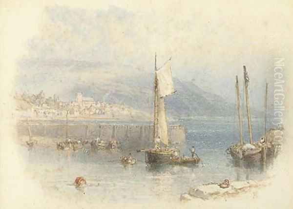 Lyme Regis from the Cobb - view 1