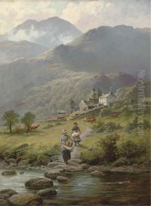 Washing Laundry In The River