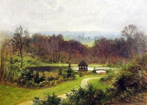 An Elegant Garden Scene