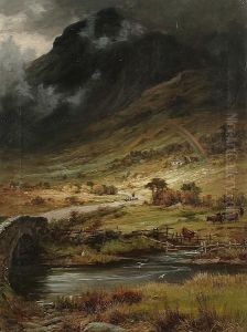 Cader Idris, N. Wales, Coming Storm