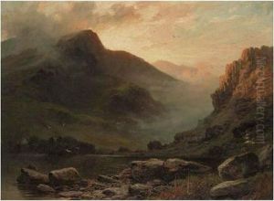 Highland Landscape by Charles Stuart