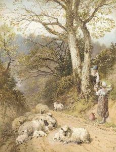 Springtime by Myles Birket Foster