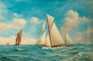 The Racing Yawl Bingo Off The Nab Lightship The Racing Yawl Bingo Off The Nab Lightship