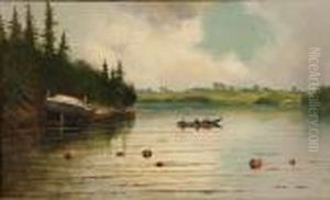 Penobscot River Near Bangor Maine Penobscot River Near Bangor Maine
