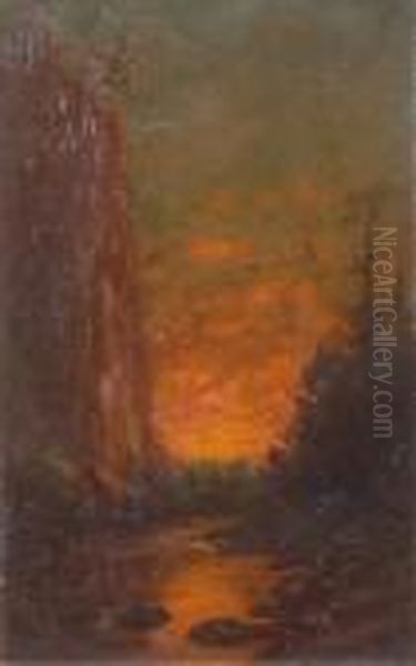 Sunset - On Mill Creek - view 1