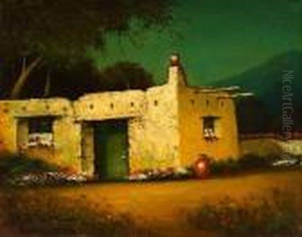 Adobe Shack, Mexico" - view 1