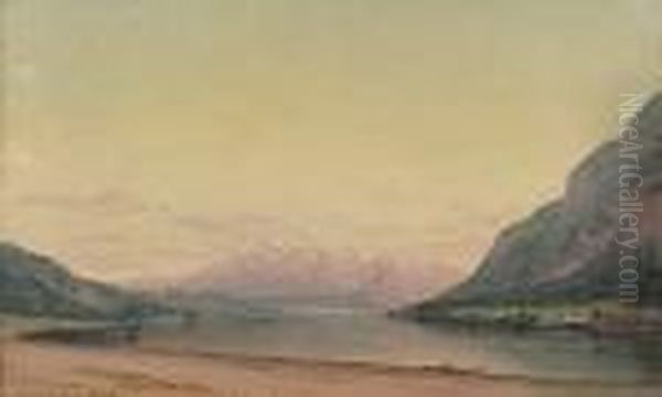 View Up The Columbia River - view 1