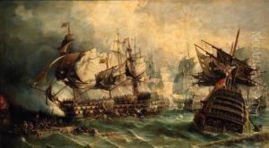 The Battle Of Trafalgar, 21st October, 1805