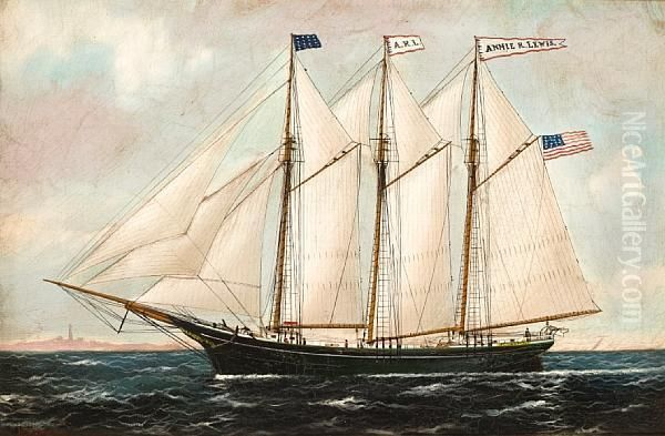 The American Three Masted Schooner - view 1