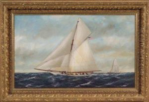 Portrait Of The American Racing Sloop