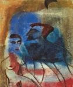 Liebespaar ("ischia") by Fritz Stuckenberg