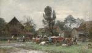 Market Day by Karl Stuhlmuller