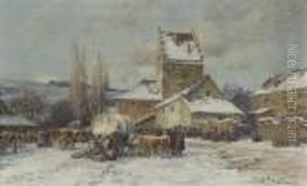 Winterlicher Bauernmarkt. - view 1