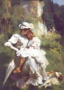 Tendresse Maternelle by Friant Emile