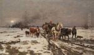 Weary Travellers by Karl Stuhlmuller