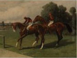 Potomac And Masher, Owned By The Hon. August Belmont by Henry Stull
