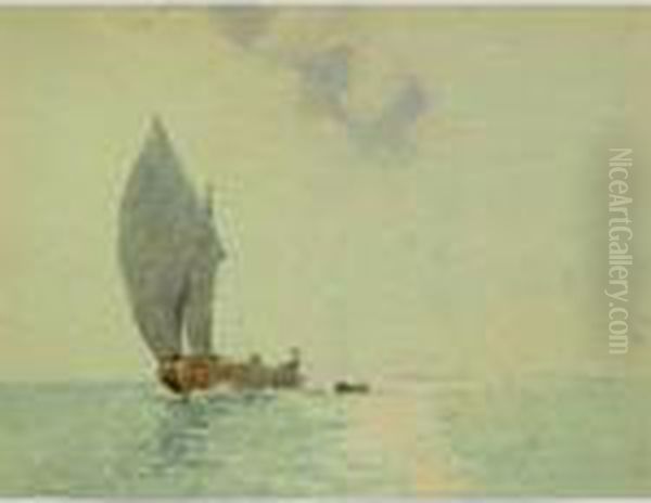 Three Watercolours By R.w Sturgess And Harold Herbert - view 1