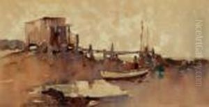 Evening Silhouette by Reginald Ward Sturgess