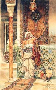 The Palace Guard by Antonio Maria Fabres Y Costa