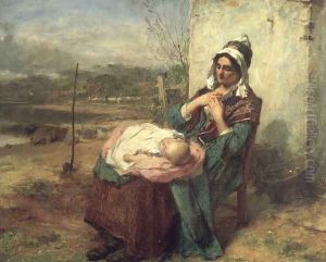 Ere Care Begins by Thomas Faed