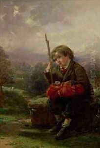 A Rest by the Way by Thomas Faed