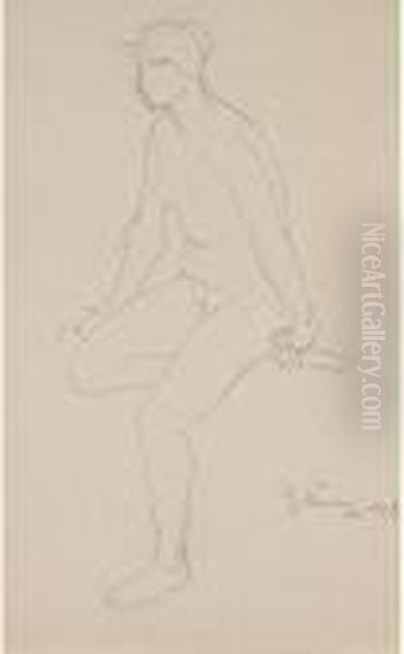Seated Nude - view 1