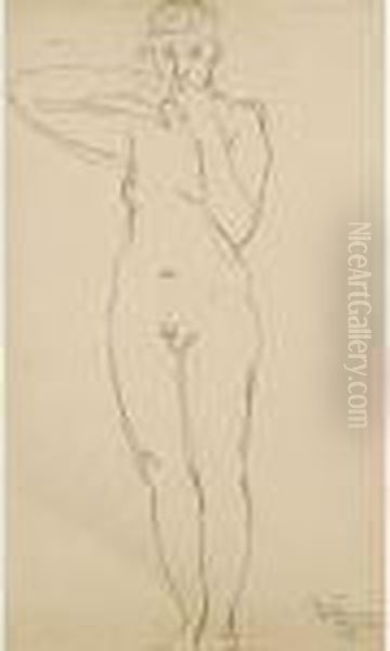 Standing Nude - view 1