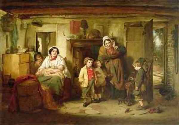 The Mitherless Bairn by Thomas Faed