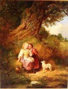 The Pet Lamb by Thomas Faed