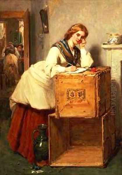 Lady Writing a Letter - view 1