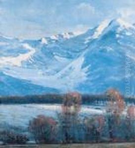 Pejzaz, Fragment "panoramy Siedmiogrodzkiej", 1897 R.