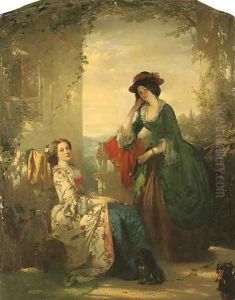 Sophia and Olivia by Thomas Faed