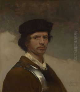 Self-Portrait 1654 by Carel Fabritius