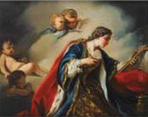Sainte Elisabeth De Hongrie En Priere