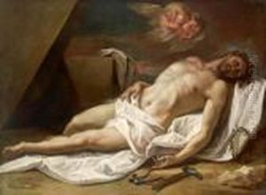 Le Spoglie Di Cristo Con Gli Attributi Della Passione