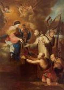La Madonna Porge Lo Scapolare Agli Schiavi Delle Galere