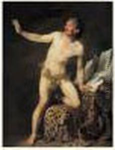 Academie D'homme : Etude Pour Saint Jerome