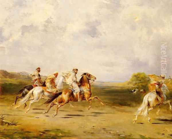 Arab Horsemen - view 1