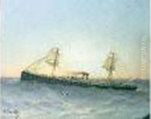 Bateaux En Mer by Joseph Suchet