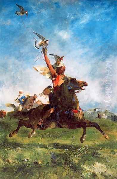 Arab Falconer - view 1