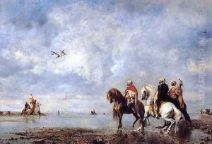 The Heron Hunt by Eugene Fromentin