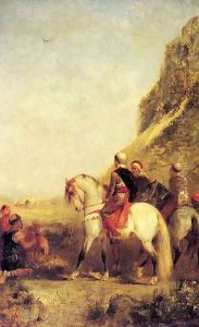Arabs Hunting by Eugene Fromentin