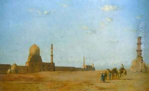 Les Tombeaux des Califes au Caire by Eugene Fromentin